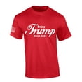 thumbnail image 1 of Trenz Shirt Company Enjoy Trump Maga 2024 Short Sleeve Flag Mens Graphic T-Shirt-Red-xl, 1 of 1