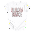 thumbnail image 1 of Trenz Shirt Company Fear Not Floral Love Like Jesus Womens Christian Short Sleeve T-shirt-White-large, 1 of 1