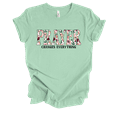 thumbnail image 1 of Trenz Shirt Company Fear Not Floral Prayer Changes Everything Womens Christian Short Sleeve T-shirt-Mint-xxl, 1 of 1