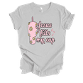 thumbnail image 1 of Trenz Shirt Company Fear Not Flowered Jesus Fills My Cup Womens Christian Short Sleeve T-shirt-Athletic Grey-xxl, 1 of 1