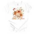 thumbnail image 1 of Trenz Shirt Company Fear Not Grow In Grace Flowers 2 Peter 3:18 Womens Christian Short Sleeve T-shirt-White-medium, 1 of 1