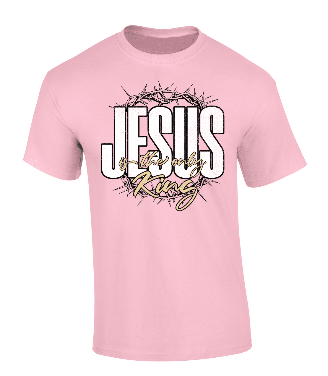 Not Men Trenz Shirt Company Fear Not Men's Christian Graphic T-Shirt - Jesus Is ...