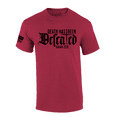 thumbnail image 1 of Trenz Shirt Company Fear Not Mens Isaiah 25:8 Death Has Been Defeated Short Sleeve T-Shirt-Antique Cherry-Medium, 1 of 1