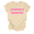 thumbnail image 1 of Trenz Shirt Company Fear Not Motherhood Is Kingdom Work Womens Christian Short Sleeve T-shirt-Soft Cream-5xl, 1 of 1