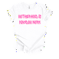 thumbnail image 1 of Trenz Shirt Company Fear Not Motherhood Is Kingdom Work Womens Christian Short Sleeve T-shirt-White-5xl, 1 of 1