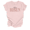 thumbnail image 1 of Trenz Shirt Company Fear Not Womens Cute Christian He Is Risen Bible Verse Short Sleeve T-Shirt-Soft Pink-Small, 1 of 1
