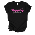 thumbnail image 1 of Trenz Shirt Company Fear Not Womens Girly Christian Keep Going Galatians 6:9 Short Sleeve T-Shirt-Black-3X-Large, 1 of 1