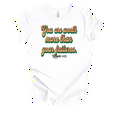 thumbnail image 1 of Trenz Shirt Company Fear Not You Are Worth More Than Your Failures Romans 3:23 Womens Christian Short Sleeve T-shirt-White-small, 1 of 1