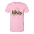 thumbnail image 1 of Trenz Shirt Company Fear and Friday Country Singer Inspired Short Sleeve Graphic T-Shirt-Light Pink-Medium, 1 of 1