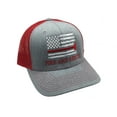 thumbnail image 1 of Trenz Shirt Company Firefighter Axe Flag Trucker Hat, Fire and Rescue, 1 of 4