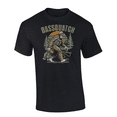thumbnail image 1 of Trenz Shirt Company Fishing Bigfoot Hunting Bassquatch Mens Short-Sleeve T-Shirt-Black-medium, 1 of 1