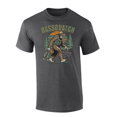 thumbnail image 1 of Trenz Shirt Company Fishing Bigfoot Hunting Bassquatch Mens Short-Sleeve T-Shirt-Heather Grey-medium, 1 of 1