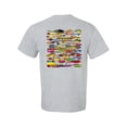 thumbnail image 1 of Trenz Shirt Company Fishing Lures Unisex Short Sleeve T-shirt-Sports Grey-3XL, 1 of 4