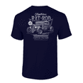 thumbnail image 1 of Trenz Shirt Company Flamed American Rat Rod Custom Culture Short Sleeve Mens Graphic T-Shirt-Navy-small, 1 of 1