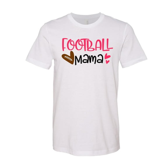 Trenz Shirt Company Football Mama Short Sleeve T-shirt-4xl