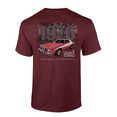 thumbnail image 1 of Trenz Shirt Company Ford 1976 Gran Torino Legendary Performance Graphic Short-Sleeve Mens T-Shirt-Maroon-large, 1 of 1