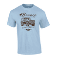 thumbnail image 1 of Trenz Shirt Company Ford Bronco Since 1966 Wild & Untamed Short Sleeve T-shirt Graphic Tee-Light Blue-xxl, 1 of 1