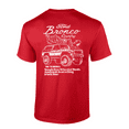 thumbnail image 1 of Trenz Shirt Company Ford Country '78 Bronco Graphic Short-Sleeve Mens T-Shirt-Red-xxl, 1 of 1