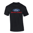 thumbnail image 1 of Trenz Shirt Company Ford Oval Racing Graphic Short-Sleeve Mens T-Shirt-Black-xxl, 1 of 1