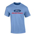 thumbnail image 1 of Trenz Shirt Company Ford Oval Racing Graphic Short-Sleeve Mens T-Shirt-Light Blue-6xl, 1 of 1