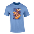 thumbnail image 1 of Trenz Shirt Company Funny Galaxy Space Wiener Dogs Short Sleeve Mens Graphic T-Shirt-Carolina Blue-4xl, 1 of 1