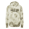thumbnail image 1 of Trenz Shirt Company God's Warrior Man of God Stand Firm Bible Scripture Mens Christian Tie-Dye Hoodie-Olive-large, 1 of 1