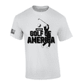 thumbnail image 1 of Trenz Shirt Company Golf of America 2025 Graphic Short-Sleeve T-Shirt – Golfer Swing Design-White-xl, 1 of 1