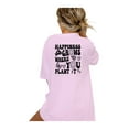thumbnail image 1 of Trenz Shirt Company Happiness Grows Where You Plant It Ladies Short Sleeve T-Shirt-Light Pink-Small, 1 of 1