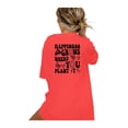 thumbnail image 1 of Trenz Shirt Company Happiness Grows Where You Plant It Ladies Short Sleeve T-Shirt-Red-5XL, 1 of 1