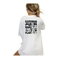 thumbnail image 1 of Trenz Shirt Company Happiness Grows Where You Plant It Ladies Short Sleeve T-Shirt-White-Medium, 1 of 1