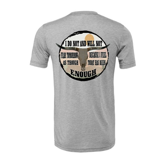 Trenz Shirt Company I Do Not and Will Not Bull Skull Country Singer Inspired Short Sleeve Graphic T-Shirt-Athletic Heather-XXL