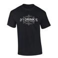 thumbnail image 1 of Trenz Shirt Company I Drink & I Know Things Mens Funny Short-Sleeve T-Shirt-Black-4xl, 1 of 1
