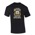 thumbnail image 1 of Trenz Shirt Company I Make Beer Disappear What's Your Power Short Sleeve Mens Graphic T-Shirt-Black-small, 1 of 1
