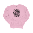 thumbnail image 1 of Trenz Shirt Company I'm Only A Morning Person On December 25th Womens Christmas Crewneck Sweatshirt-Light Pink-large, 1 of 1