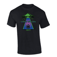 thumbnail image 1 of Trenz Shirt Company July 2nd World UFO Day Short Sleeve Mens Graphic T-Shirt-Black-4xl, 1 of 1