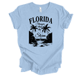 thumbnail image 1 of Trenz Shirt Company Ladies Florida Strong Hurricane Milton Ocean Scene Short Sleeve T-Shirt-Baby Blue-3X-Large, 1 of 1
