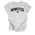 thumbnail image 1 of Trenz Shirt Company Ladies Halloween Dripping Momster Bat Short Sleeve T-shirt-Ash-4X-Large, 1 of 1
