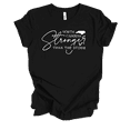 thumbnail image 1 of Trenz Shirt Company Ladies North Carolina Stronger Than The Storm Hurricane Short Sleeve T-Shirt-Black-Large, 1 of 1