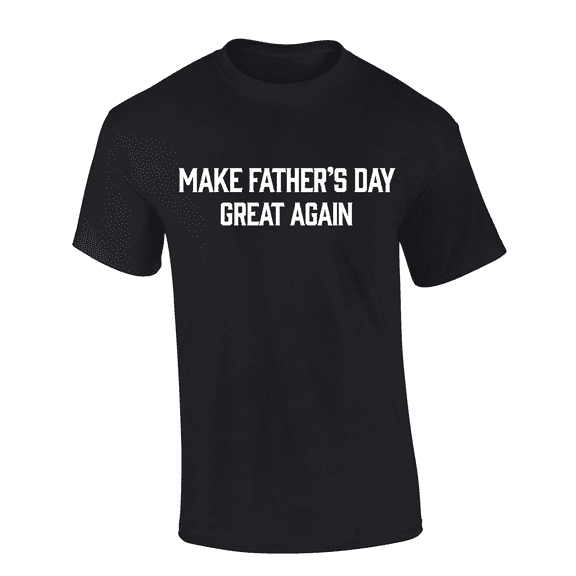 Trenz Shirt Company Make Father's Day Great Again Men’s Graphic T-Shirt Graphic Tee-Black-4xl