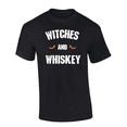 thumbnail image 1 of Trenz Shirt Company Men's Funny Halloween Witches And Whiskey Short Sleeve T-Shirt-Black-X-Large, 1 of 1