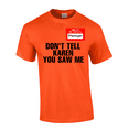 thumbnail image 1 of Trenz Shirt Company Men's Funny Manager Name Tag Short Sleeve T-Shirt-Orange-Medium, 1 of 1