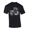 thumbnail image 1 of Trenz Shirt Company Men’s Graphic Short Sleeve T-Shirt - Flying Eagle Design-Black-xxxl, 1 of 1