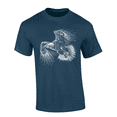thumbnail image 1 of Trenz Shirt Company Men’s Graphic Short Sleeve T-Shirt - Flying Eagle Design-Dusk Blue-xxxl, 1 of 1