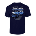 thumbnail image 1 of Trenz Shirt Company Men’s Graphic T-Shirt - 2025 Ford Mustang Dark Horse 500 HP Gen-4 Design-Navy-large, 1 of 1