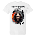 thumbnail image 1 of Trenz Shirt Company Men's Graphic T-Shirt - The Everlasting Legend, Rock In Peace-White-medium, 1 of 1
