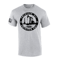 thumbnail image 1 of Trenz Shirt Company Mens American Oil From American Soil Circle Short Sleeve T-Shirt-Sport Grey-3X-Large, 1 of 1