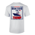 thumbnail image 1 of Trenz Shirt Company Mens Boaters For Trump Short Sleeve T-Shirt-White-3X-Large, 1 of 1