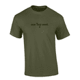 thumbnail image 1 of Trenz Shirt Company Mens Christian Faith One Tiny Seed Short Sleeve T-shirt Graphic Tee-Military-xxl, 1 of 1