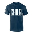 thumbnail image 1 of Trenz Shirt Company Mens Christian Tshirt Child of God Cross Short Sleeve T-shirt-Heather Navy-xxxl, 1 of 1