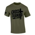thumbnail image 1 of Trenz Shirt Company Mens Christian Tshirt Cross Training John 3:16 Scripture Short Sleeve T-shirt-Military Green-xxxl, 1 of 1